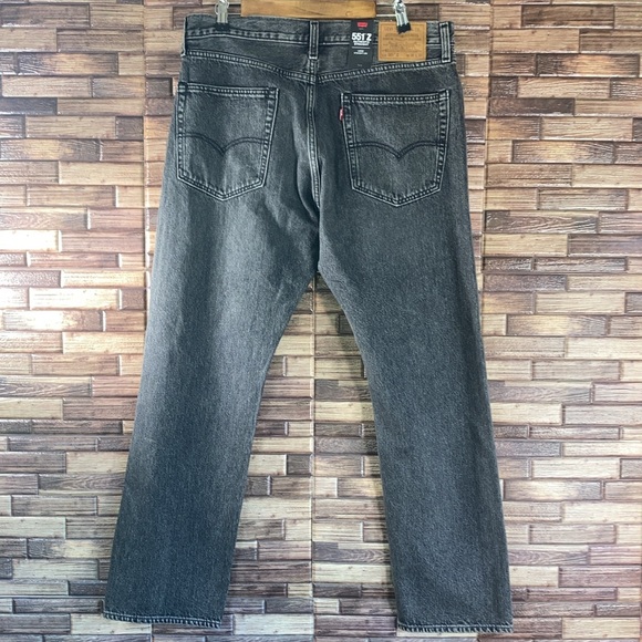 NWT Levi's High Loose Straight Black Non-Stretch Jeans - Picture 2 of 10